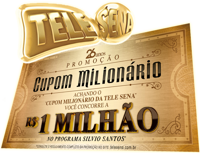Cupom Milionário Tele Sena