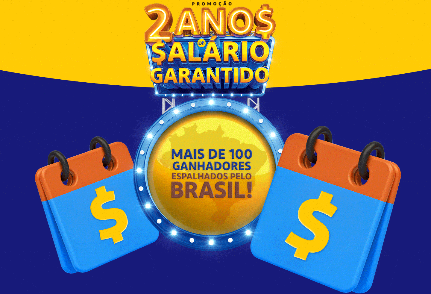 Promoção 2 Anos de Salário Garantido | Tele Sena Promoção 2 Anos de Salário Garantido | Tele Sena