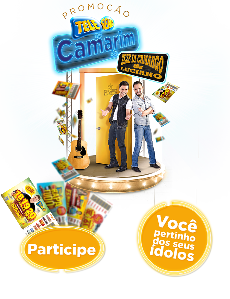 Tele Sena no Camarim do Zezé Di Camargo & Luciano
